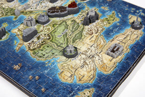 4D Game of Thrones " Mini" Westeros Puzzle - 4DPuzz - 4DPuzz