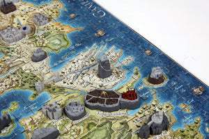 4D Game of Thrones " Mini" Westeros Puzzle - 4DPuzz - 4DPuzz