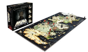 4D Game of Thrones Westeros Puzzle - 4DPuzz - 4DPuzz