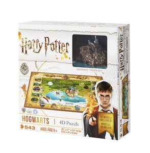 4D Harry Potter Puzzle of Hogwarts (543 PCS) - 4DPuzz - 4DPuzz