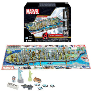 4D Marvel New York Puzzle - 4DPuzz - 4DPuzz