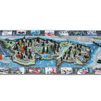 4D Mini Batman Gotham City Puzzle (839 pcs) - 4DPuzz - 4DPuzz