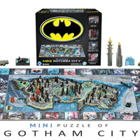 4D Mini Batman Gotham City Puzzle (839 pcs) - 4DPuzz - 4DPuzz