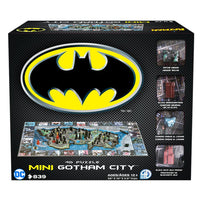 4D Mini Batman Gotham City Puzzle (839 pcs) - 4DPuzz - 4DPuzz