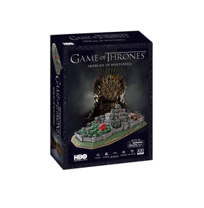 Game of Thrones Winterfell Model Kit - 4D Puzzle | 4D Cityscape | Collectible Puzzles - 4DPuzz