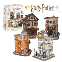 Harry Potter Diagon Alley Paper Model Kit - 4D Puzzle | 4D Cityscape - 4DPuzz