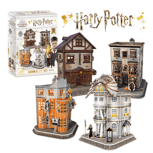 Harry Potter Diagon Alley Paper Model Kit - 4D Puzzle | 4D Cityscape - 4DPuzz