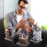 Harry Potter Diagon Alley Paper Model Kit - 4D Puzzle | 4D Cityscape - 4DPuzz