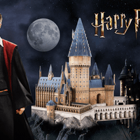 Harry Potter Great Hall Paper Model Kit - 4D Puzzle | 4D Cityscape - 4DPuzz