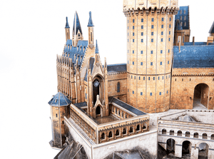 Harry Potter Great Hall Paper Model Kit - 4D Puzzle | 4D Cityscape - 4DPuzz