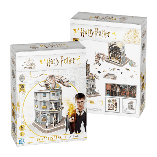 Harry Potter Gringotts Bank4D Puzzle | 4D Cityscape4D Puzz