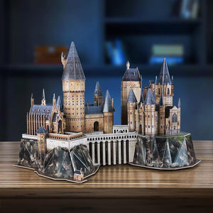 Harry Potter Hogwarts Castle - Medium Version4D Puzzle | 4D Cityscape4D Puzz