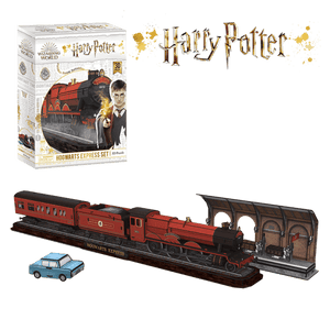 Harry Potter Hogwarts Express Model Kit - 4D Puzzle | 4D Cityscape - 4DPuzz