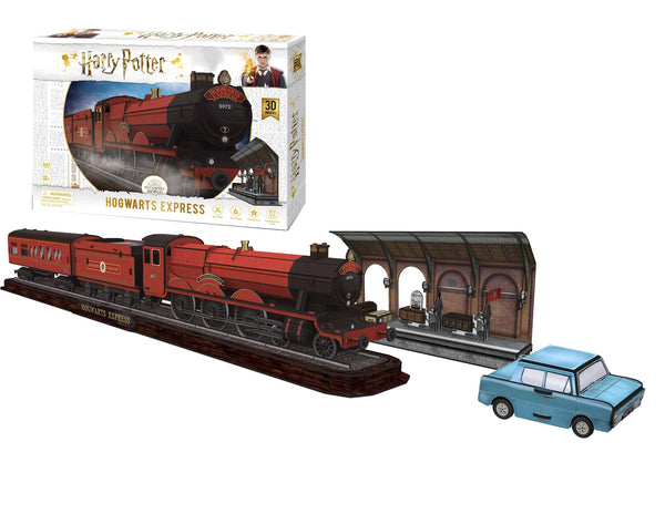 Harry Potter Hogwarts Express Model Kit - 4D Puzzle | 4D Cityscape | Collectible Puzzles - 4DPuzz