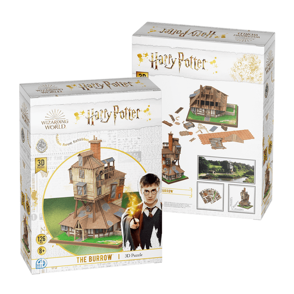 Harry Potter The Burrow - Medium Version4D Puzzle | 4D Cityscape4D Puzz