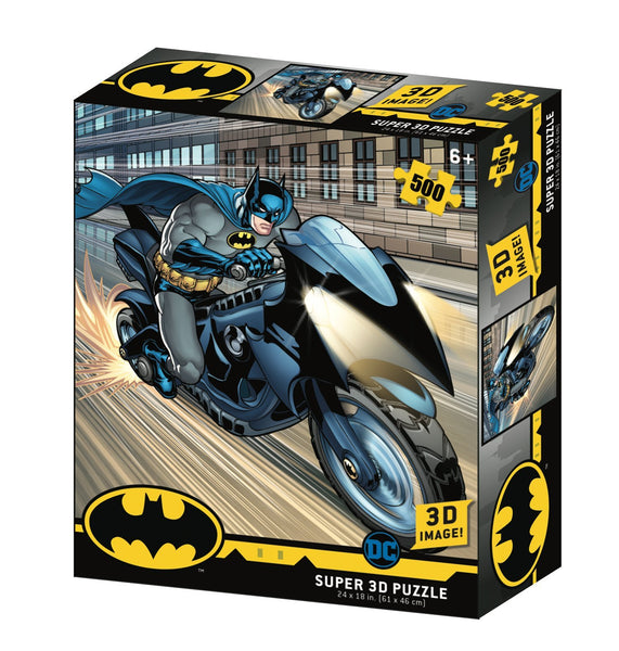 Lenticular 3D Puzzle: Batmobile - 4DPuzz - 4DPuzz