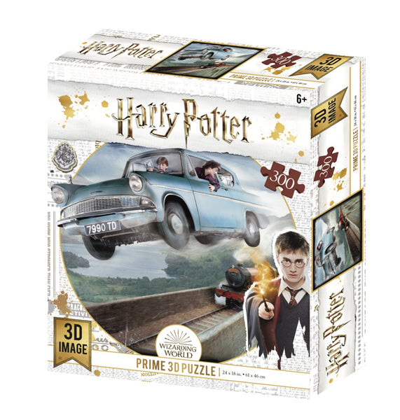 Lenticular 3D Puzzle: Harry Potter Ford Anglia - 4DPuzz - 4DPuzz