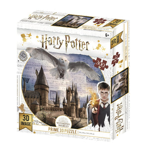 Lenticular 3D Puzzle: Harry Potter Hogwarts Daytime - 4DPuzz - 4DPuzz