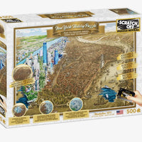 Scratch OFF History Puzzle : New York - 4DPuzz - 4DPuzz