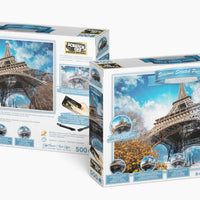 Scratch OFF Seasons Puzzle: Eiffel Tower - 4DPuzz - 4DPuzz