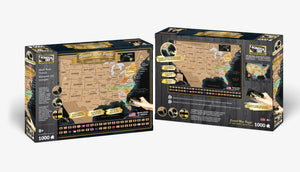 Scratch OFF Travel Puzzle : USA - 4DPuzz - 4DPuzz