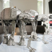 Star Wars AT-AT, AT-ST, Snowspeeder Set4D Puzzle | 4D Cityscape4D Puzz