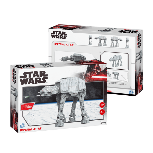 Star Wars AT-AT Walker Paper Model Kit4D Puzzle | 4D Cityscape4D Puzz