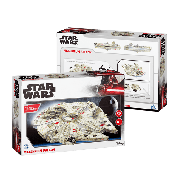 Star Wars Millennium Falcon Paper Model Kit4D Puzzle | 4D Cityscape4D Puzz