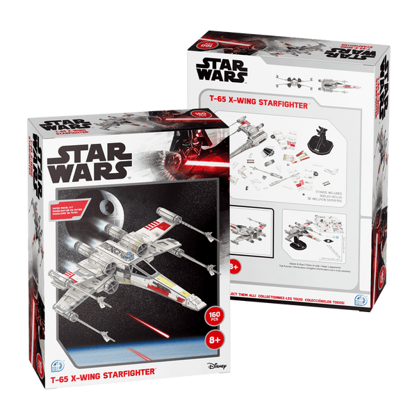 Star Wars T-65 X-Wing Starfighter Paper Model Kit4D Puzzle | 4D Cityscape4D Puzz