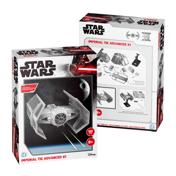 Star Wars TIE Advance x1 Paper Model Kit4D Puzzle | 4D Cityscape4D Puzz