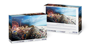 Stephen Wilkes Puzzle Coney Island, Day to Night™ - 4DPuzz - 4DPuzz