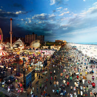 Stephen Wilkes Puzzle Coney Island, Day to Night™ - 4DPuzz - 4DPuzz