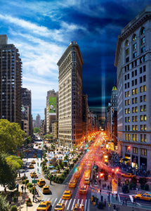 Stephen Wilkes Puzzle Flatiron, NYC, Day to Night™ - 4DPuzz - 4DPuzz