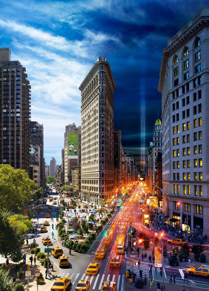 Stephen Wilkes Puzzle Flatiron, NYC, Day to Night™ - 4DPuzz - 4DPuzz