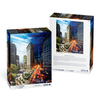 Stephen Wilkes Puzzle Flatiron, NYC, Day to Night™ - 4DPuzz - 4DPuzz