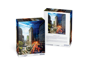 Stephen Wilkes Puzzle Flatiron, NYC, Day to Night™ - 4DPuzz - 4DPuzz