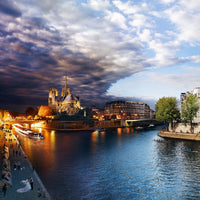 Stephen Wilkes Puzzle Pont de la Tournelle, Paris, Day to Night™ - 4DPuzz - 4DPuzz