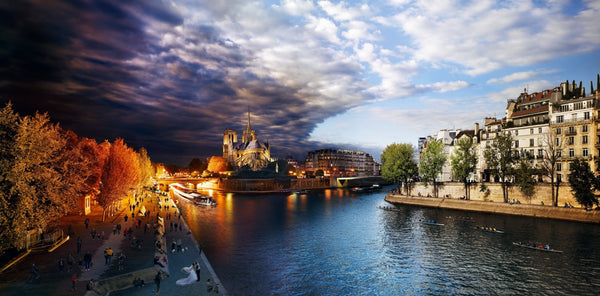 Stephen Wilkes Puzzle Pont de la Tournelle, Paris, Day to Night™ - 4DPuzz - 4DPuzz