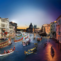 Stephen Wilkes Puzzle Regata Storica, Venice, Day to Night™ - 4DPuzz - 4DPuzz