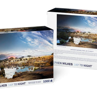 Stephen Wilkes Puzzle Serengeti National Park, Day to Night ™ - 4DPuzz - 4DPuzz