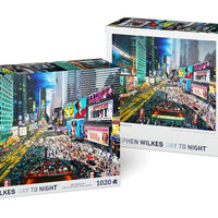 Stephen Wilkes Puzzle Times Square, New York, Day to Night™ - 4D Puzzle | 4D Cityscape - 4DPuzz