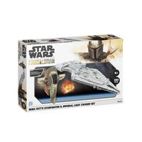 The Mandalorian Boba Fett's Starfighter & Imperial Light Cruiser Set4D Puzzle | 4D Cityscape4D Puzz