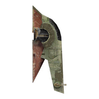 The Mandalorian Boba Fett's Starfighter Paper Model Kit4D Puzzle | 4D Cityscape4D Puzz