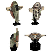 The Mandalorian Boba Fett's Starfighter Paper Model Kit4D Puzzle | 4D Cityscape4D Puzz