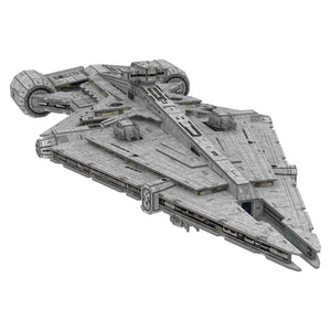 The Mandalorian Imperial Light Cruiser Paper Model Kit4D Puzzle | 4D Cityscape4D Puzz