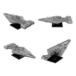 The Mandalorian Imperial Light Cruiser Paper Model Kit4D Puzzle | 4D Cityscape4D Puzz