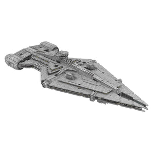 The Mandalorian Imperial Light Cruiser Paper Model Kit4D Puzzle | 4D Cityscape4D Puzz