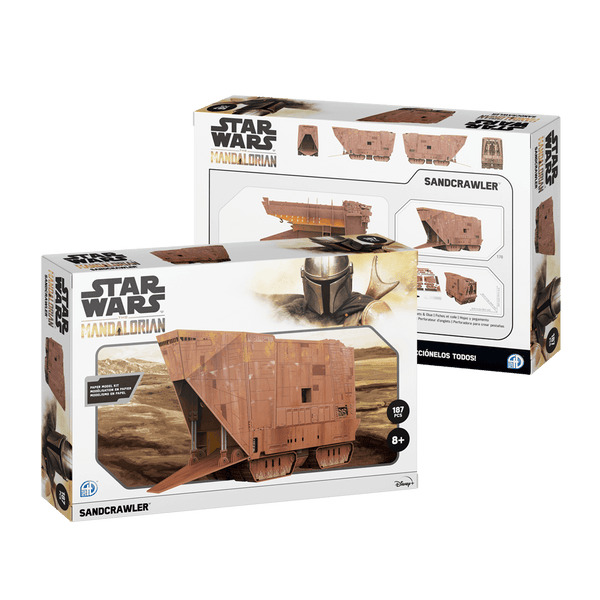 The Mandalorian Sandcrawler Paper Model Kit4D Puzzle | 4D Cityscape4D Puzz