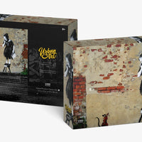 Banksy Puzzle - Urban Art Graffiti - Girl on a Stool - 4D Puzzle | 4D Cityscape - 4DPuzz